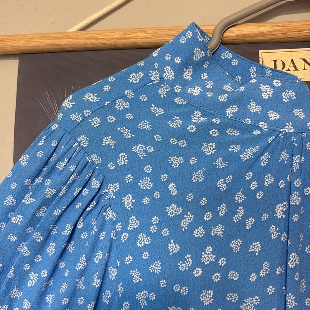 Super Cute Back Button Down Blouse - image 2